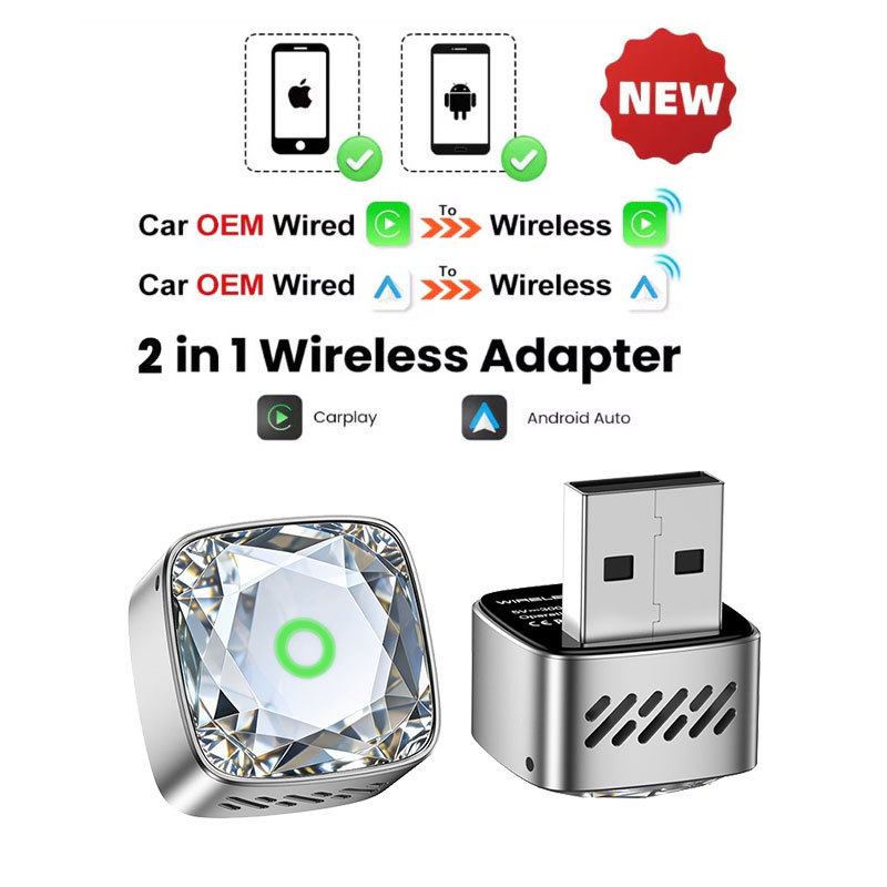 M5C wireless CarPlay and Android Auto adapter authorized marketplace product view