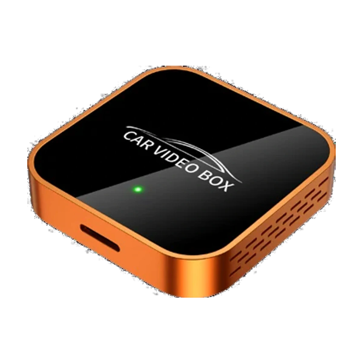 Y2 orange CarPlay video box product overview